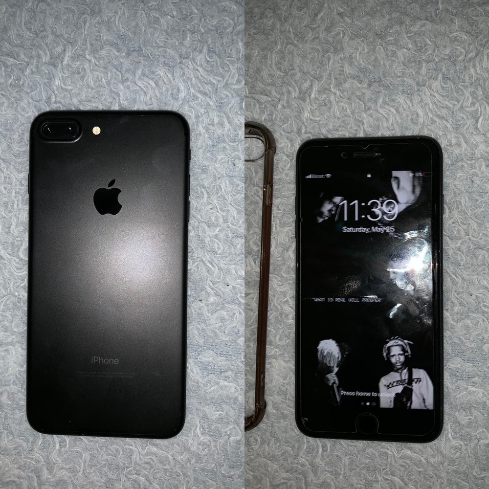 Matte Black iPhone 7 Plus (32gb)